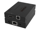 VISION HDMI-over-IP Transmitter - LIFETIME WARRANTY - transmitter only, receiver needs to be purchased separately - Transmits HDMI One-to-One or One-to-Many - Transmits USB 1.1  - Plug and play - IR pass-though - Maximum resolution HD 1920x1200@60Hz