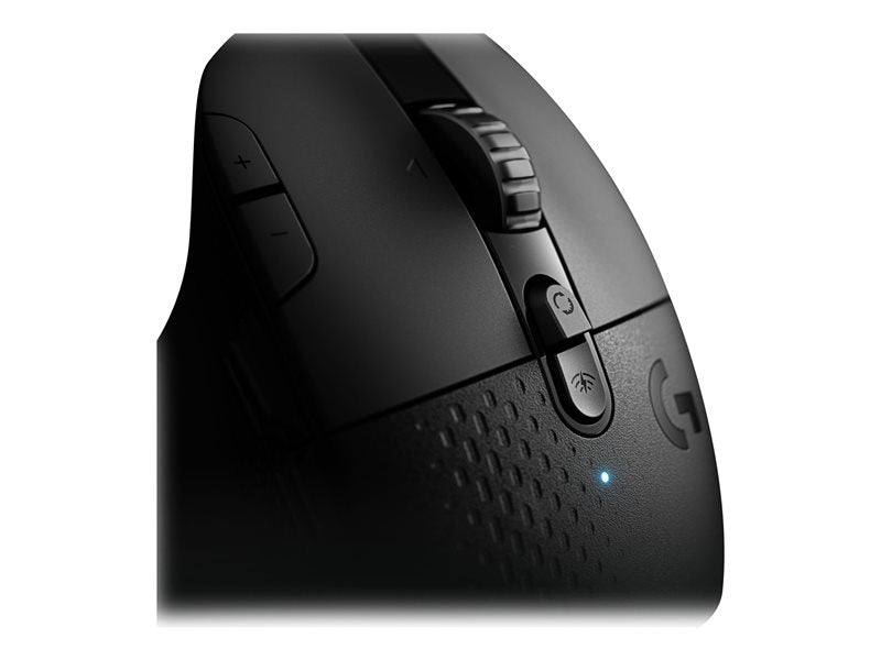 Logitech Gaming Mouse G604 - Mouse - optical - 15 buttons - wireless - Bluetooth, LIGHTSPEED - Logitech LIGHTSPEED receiver - black (910-005650)