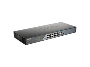 D-LINK SWITCH 18-PORT 10/100 UNMANAGED LONG RANGE POE SURVEILLANCE