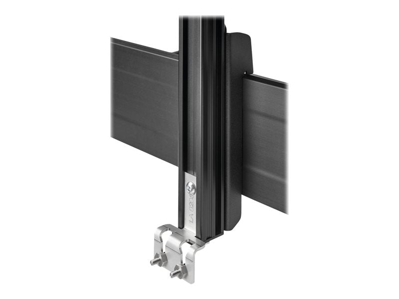 Vogel's Universal Series PLS 8001 - Mounting Hardware (Vertical Profile Mounting Strips) - for LCD Display - Black - Wall Mountable