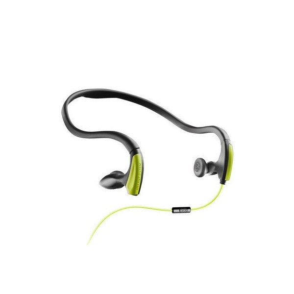 Energy Earphones Running One - Sport - in-ear headphones with microphone - ear bud - under-neck mount - with cable - 3.5mm jack - neon green - for Phone Max 4G