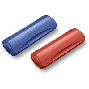 Energy Extra Battery 2200 - Cargador portátil - 2200 mAh - 1 A (USB) - Con cable: Micro-USB, USB-C - Azul marino