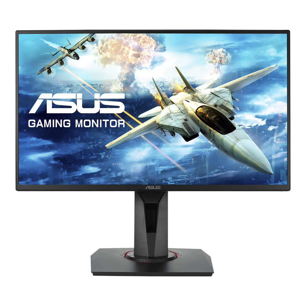 ASUS VG258QR - Monitor LED - 24.5" - 1920 x 1080 Full HD (1080p) - TN - 400 cd/m² - 1000:1 - 0.5 ms - HDMI, DVI-D, DisplayPort - altifalantes - preto