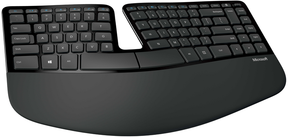 Microsoft Sculpt Ergonomic Desktop - Conjunto de teclado, rato e teclado numérico - sem fios - 2.4 GHz - Português