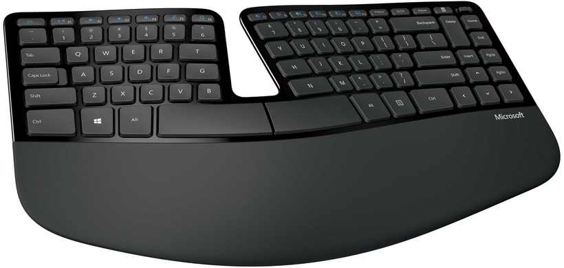 Microsoft Sculpt Ergonomic Desktop - Combinación de teclado, ratón y teclado numérico - Inalámbrico - 2,4 GHz - Inglés