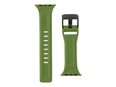 UAG Apple Watch Band 45mm/44mm/42mm, Series 7/6/5/4/3/2/1/SE - Scout Olive - Correa para reloj inteligente - Olive - para Apple Watch (42mm, 44mm)