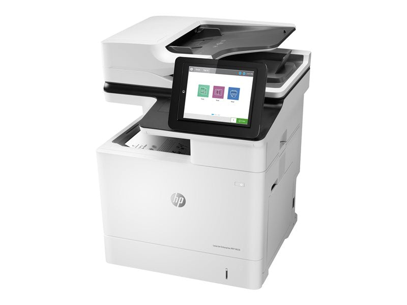 HP LaserJet Enterprise MFP M636fh - Multifunction Printer - B/W - laser - 216 x 864 mm (original) - A4/Legal (media) - up to 71 ppm (copy) - up to 71 ppm (print) - 650 sheets - 33.6 Kbps - USB 2.0, Gigabit LAN, USB 2.0 host