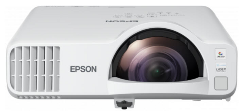 Epson EB-L200SW - 3 LCD projectors - 3800 lumens (white) - 3800 lumens (color) - WXGA (1280 x 800) - 16:10 - 720p - short throw fixed lens - IEEE 802.11a/b/g/ n/ac wireless/LAN/Miracast - white