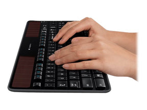 Logitech Wireless Solar K750 - Teclado - Inalámbrico - 2.4GHz - Inglés