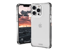 UAG Rugged Case para iPhone 13 Pro 5G [6.1 pulgadas] - Plyo Ice - Cubierta trasera del teléfono - Compatibilidad con MagSafe - Translúcido, Ice - 6.1" - para Apple iPhone 13 Pro