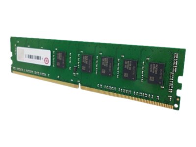 QNAP - T0 version - DDR4 - module - 16 GB - 288-pin DIMM - 2666 MHz / PC4-21300 - 1.2 V - unbuffered - ECC (RAM-16GDR4ECT0-UD-2666)