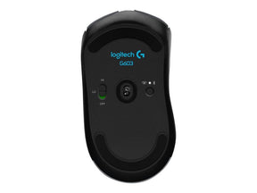 Logitech G603 - Mouse - optical - 6 buttons - wireless - Bluetooth, LIGHTSPEED - USB wireless receiver (910-005101)