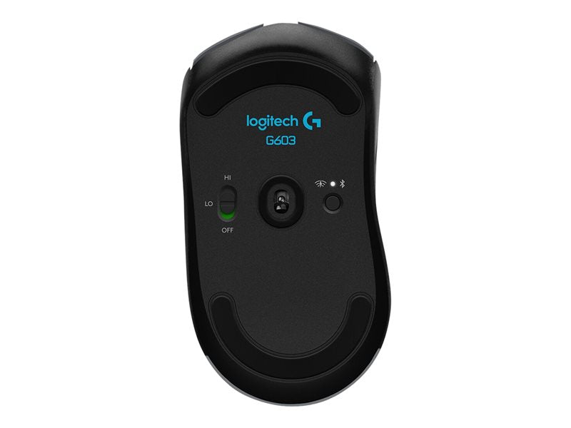 Logitech G603 - Rato - óptico - 6 botões - sem fios - Bluetooth, LIGHTSPEED - receptor sem fio USB (910-005101)