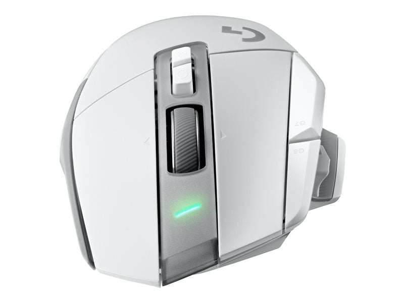 Logitech G G502 X LIGHTSPEED - Mouse - optical - 8 buttons - wireless - LIGHTSPEED - Logitech LIGHTSPEED receiver - white