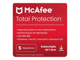 Proteção online integrada para que possa desfrutar da vida online. O McAfee® Total Protection proporciona uma solução integrada e simples para salvaguardar a privacidade e identidade da sua família, em qualquer momento e lugar. Antivírus premiado - f