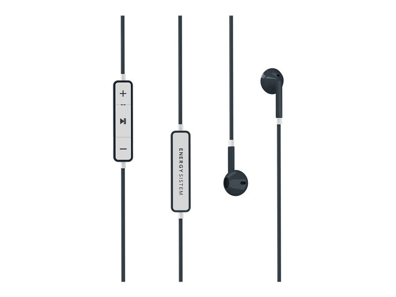 Energy Earphones 1 Bluetooth - In-Ear Headphones with Microphone - Ear Bud - Bluetooth - Wireless - Graphite