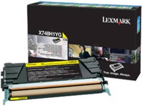 LEXMARK CORPORATE YELLOW TONER HIGH 10K