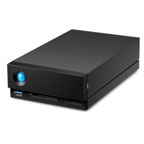 LaCie 1big Dock STHS16000800 - Matriz de disco rígido - 16 TB - 1 baias (SATA-600) - HDD 16 TB x 1 - USB 3.1, Thunderbolt 3 (externo) - com Plano de Serviço de Recuperação de Dados de Resgate de 5 anos