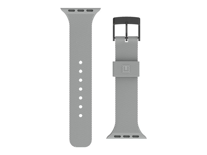 [U] Apple Watch Band 41mm/40mm/38mm, Series 7/6/5/4/3/2/1/SE - Silicone Gray - Smart Watch Watch Strap - Gray - for Apple Watch (38mm, 40mm )