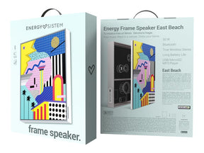 Energy Frame East Beach - Altavoz - Inalámbrico - Bluetooth - 50 Watt