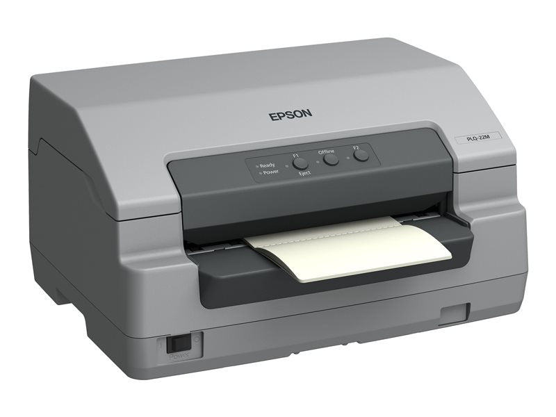 Epson PLQ 22 BES - Passbook printer - B/W - dot matrix - 245 x 297 mm - 24 pin - up to 480 chars/sec - parallel, USB 2.0, serial