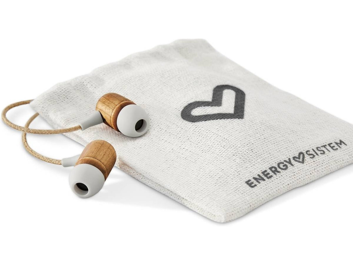 Energy Eco - Auriculares in-ear con micrófono - in-ear - con cable - jack 3,5mm