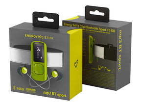 Energy MP3 Clip BT Sport - Digital Player - 16 GB - Green Stone