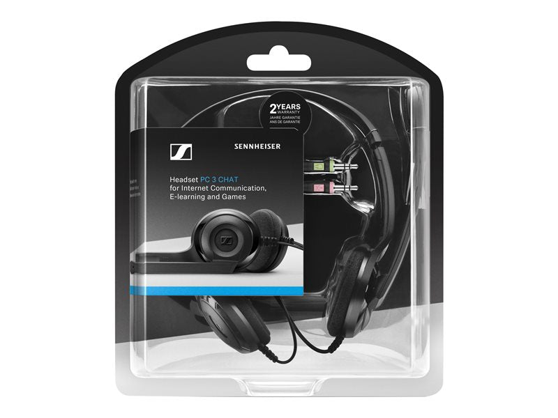 EPOS I SENNHEISER PC 3 CHAT - Auriculares - en el oído - con cable