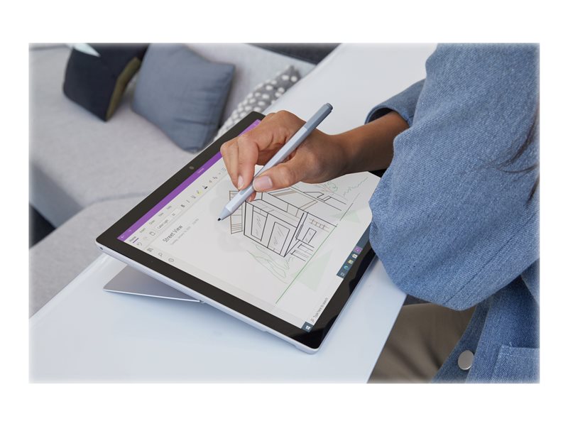 Microsoft Surface Pro 7+ - Tablet - Core i5 1135G7 - Win 10 Pro - Iris Xe Graphics - 8 GB RAM - 128 GB SSD - Pantalla táctil de 12,3" 2736 x 1824 - Wi-Fi 6 - platino - comercial