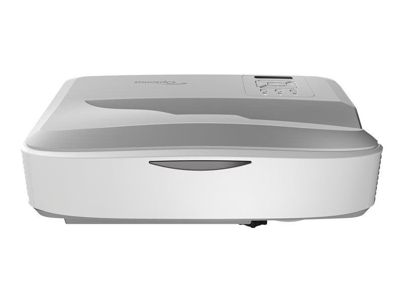 Optoma ZH500UST - Projector DLP - laser - 3D - 5000 lumens - Full HD (1920 x 1080) - 16:9 - 1080p - lentes de projeção de distância ultra curta - branco