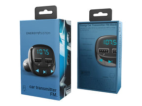 Energy Car FM-T Series - FM Transmitter / Car Audio Power Adapter - Black