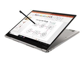 Lenovo ThinkPad X1 Titanium Yoga Gen 1 20QA - Design invertido - Intel Core i7 1160G7 / 2.1 GHz - Evo - Win 10 Pro 64-bit - Iris Xe Graphics - 16 GB RAM - 1 TB SSD NVMe - 13.5" IPS ecrã de toque 2256 x 1504 (QHD) - Wi-Fi 6 - 4G LTE-A - titânio - kbd: