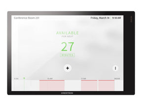 Crestron Room Scheduling Touch Screen TSS-770-B-S-LB KIT - Gestor de sala - sem fios, com cabo - Bluetooth, 802.11a/b/g/n/ac - 2.4 Ghz, 5 GHz - 10/100 Ethernet - preto liso (TSS-770-B-S-LB KIT)