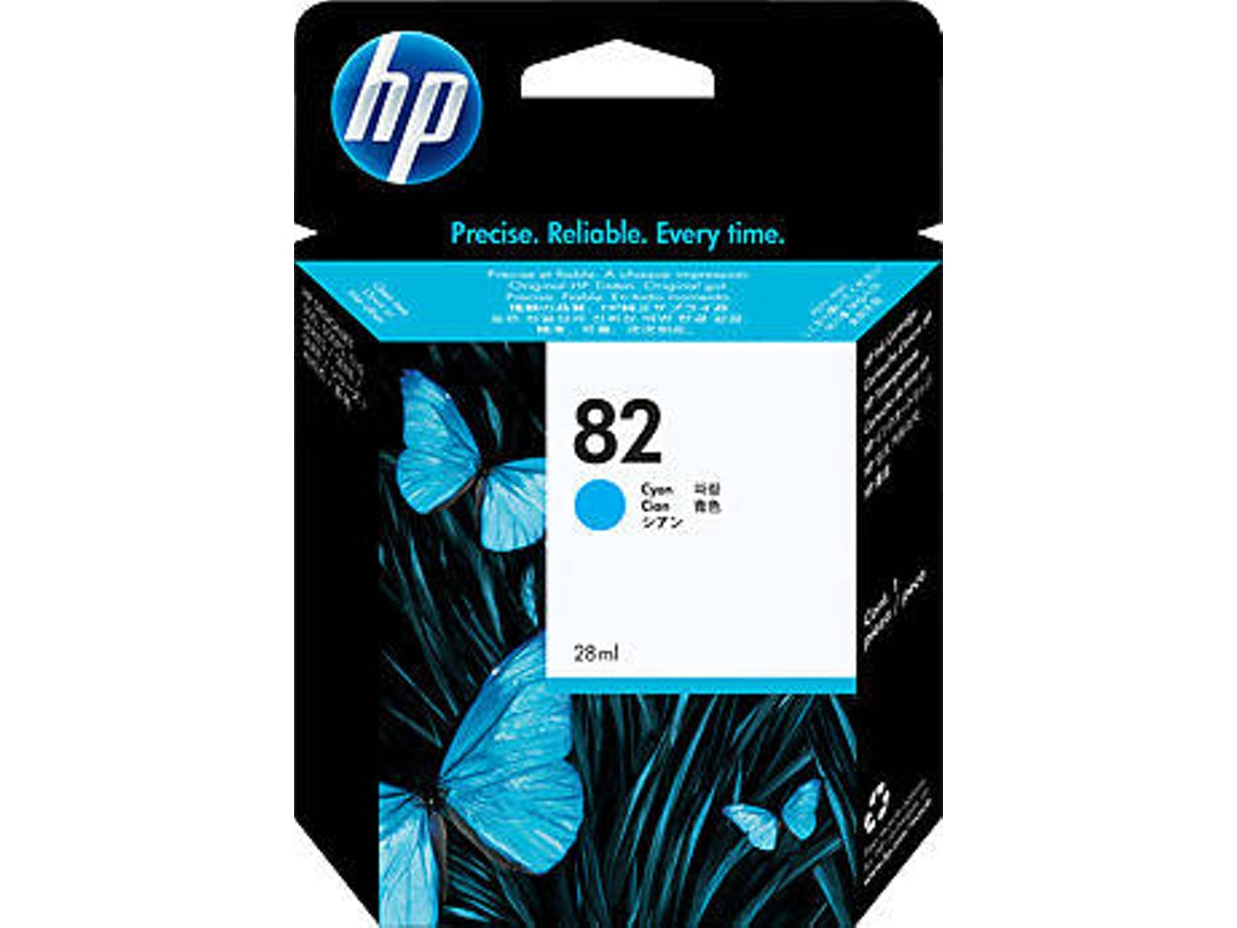 HP 82 - 69 ml - azul cyan - original - DesignJet - tinteiro - para DesignJet 500, 500ps, 510, 510ps, 800, 800ps, 815mfp, 820, Designjet Copier cc800ps