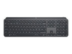 Logitech MX Keys - Teclado - retroiluminação - Bluetooth, 2.4 GHz - Pan-Nórdico - grafite (920-009411)