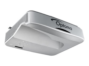 Optoma ZW400UST - Proyector DLP - Láser/fósforo - 3D - 4000 lúmenes - WXGA (1280 x 800) - 16:10 - 720p - Lente de proyección de alcance ultracorto