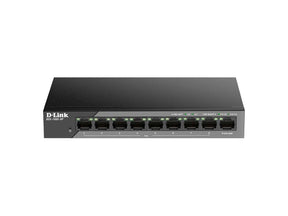 D-LINK SWITCH 9-PORT 10/100 UNMANAGED LONG RANGE POE SURVEILLANCE