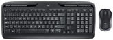 Logitech Wireless Combo MK330 - Combo de teclado y mouse - Inalámbrico - 2.4GHz - Alemán