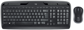 Logitech Wireless Combo MK330 - Keyboard and Mouse Combo - Wireless - 2.4GHz - German