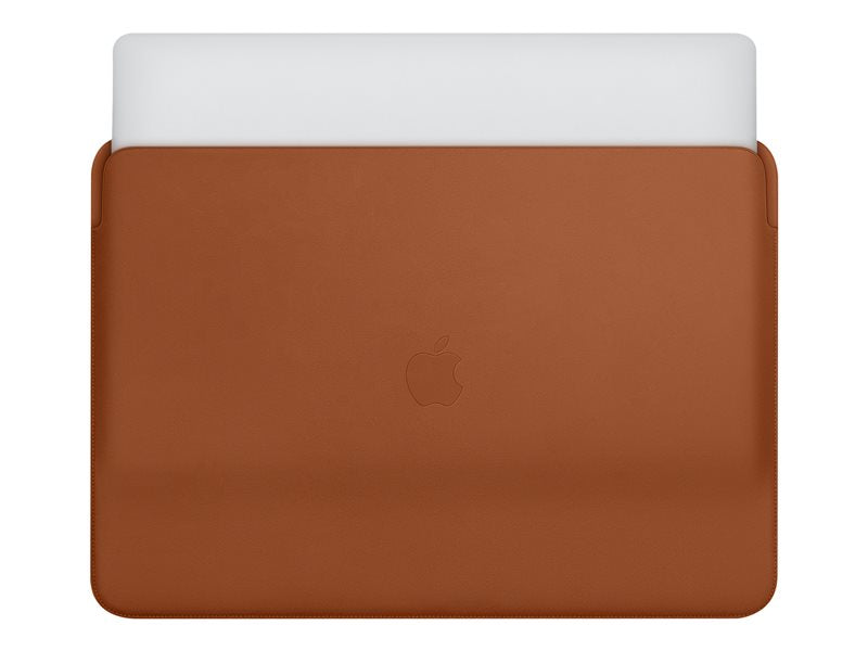 Leather Sleeve for 16-inch MacBook Pro – Saddle Brown