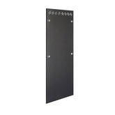 Schneider - Placa de estante - lateral - negro, RAL 9011 - 42U (paquete de 2) (NSY2PLVDC42U8N)