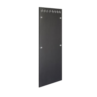 Schneider - Shelf plate - side - black, RAL 9011 - 42U (pack of 2) (NSY2PLVDC42U8N)