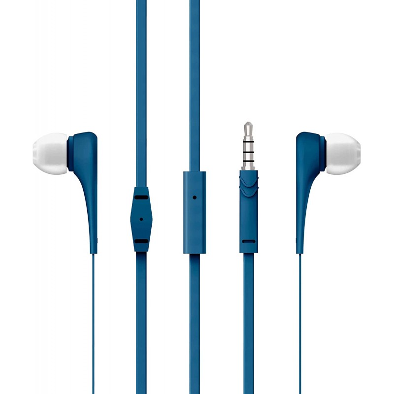 Energy Style 1+ - Auriculares In-Ear con Micrófono - In-Ear - Con Cable - Jack 3.5mm - Azul Marino