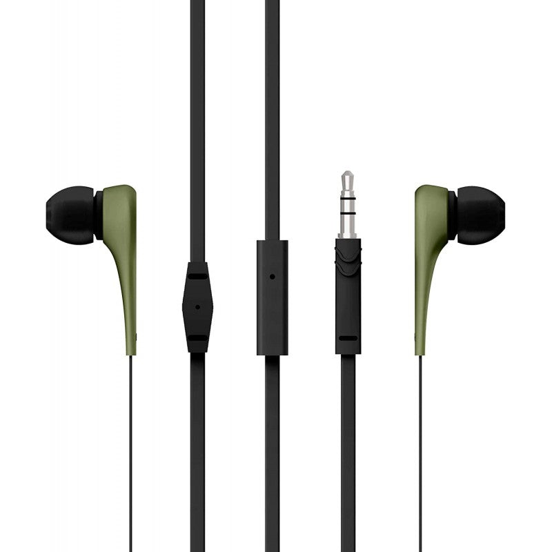 Energy Style 1 - Auriculares intrauditivos - In-Ear - Con cable - Conector de 3,5 mm - Verde