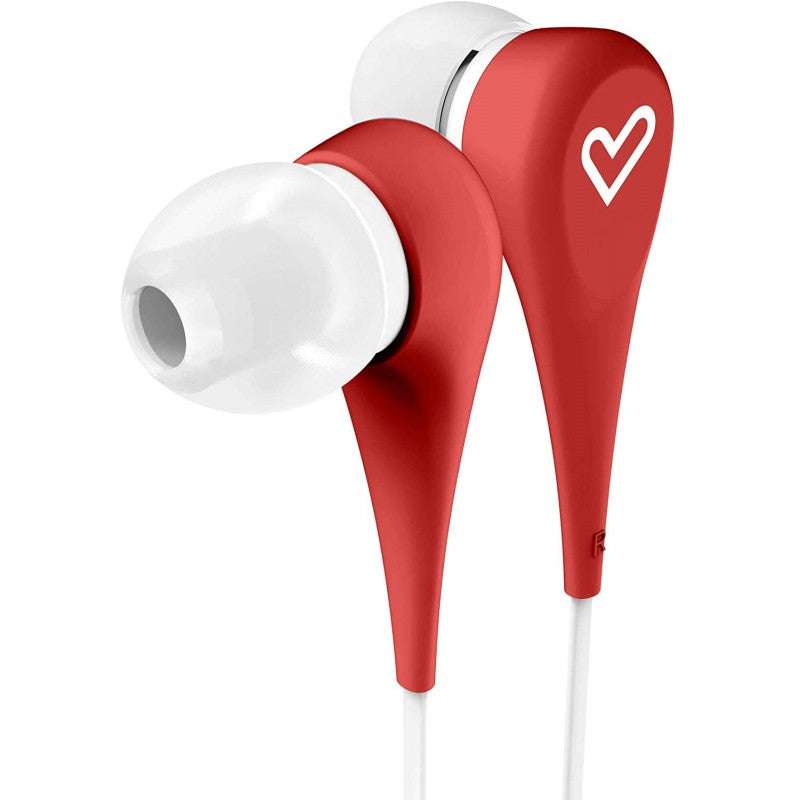 Energy Style 1+ - In-Ear Headphones with Microphone - In-Ear - With Cable - 3.5mm Jack - Red