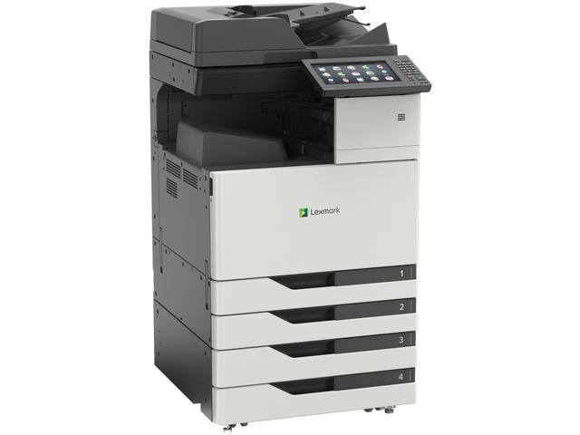 Lexmark CX923DXE - Impressora multi-funções - a cores - laser - 297 x 432 mm (original) - Tabloid Extra (305 x 457 mm), SRA3 (320 x 450 mm) (media) - até 55 ppm (cópia) - até 55 ppm (impressão) - 3650 folhas - 33.6 Kbps - USB 2.0, Gigabit LAN, USB 2.