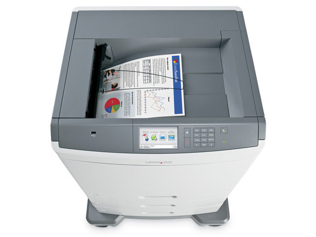 Lexmark C792dhe - Impressora - a cores - Duplex - laser - A4/Legal - 2400 x 600 ppp - até 47 ppm (mono)/ até 47 ppm (cor) - capacidade: 2300 folhas - USB, Gigabit LAN, host USB