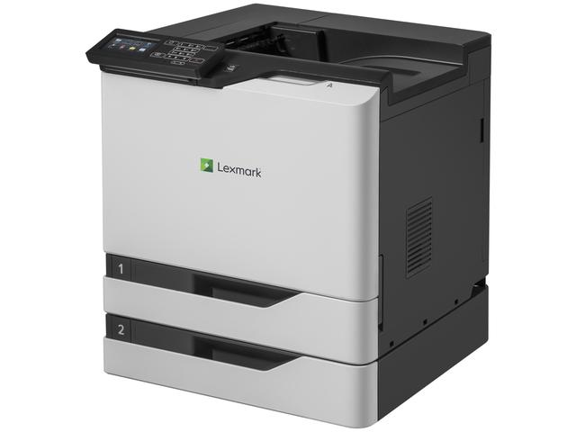 Lexmark CS820dte - Impresora - color - Dúplex - láser - A4/Legal - 1200 x 1200 ppp - hasta 57 ppm (mono) / hasta 57 ppm (color) - capacidad: 1200 hojas - USB 2.0, Gigabit LAN, host USB 2.0