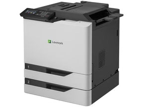 Lexmark CS820dtfe - Impresora - color - Dúplex - láser - A4/Legal - 1200 x 1200 ppp - hasta 57 ppm (mono) / hasta 57 ppm (color) - capacidad: 1200 hojas - USB 2.0, Gigabit LAN, host USB 2.0