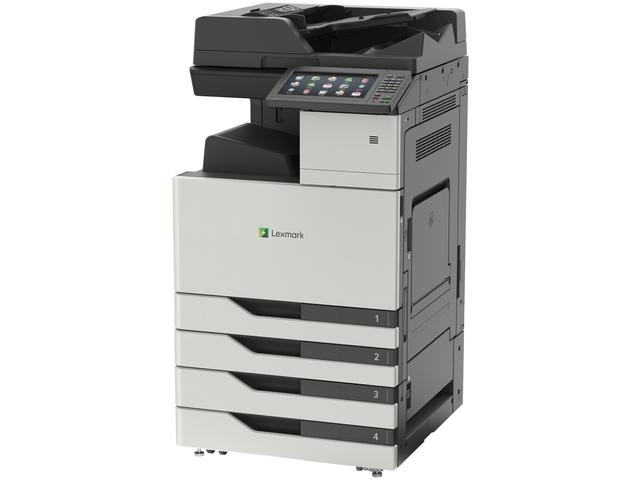 Lexmark CX923DTE - Impressora multi-funções - a cores - laser - 297 x 432 mm (original) - Tabloid Extra (305 x 457 mm), SRA3 (320 x 450 mm) (media) - até 55 ppm (cópia) - até 55 ppm (impressão) - 2150 folhas - 33.6 Kbps - USB 2.0, Gigabit LAN, USB 2.